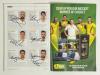 The Ashes. Australia v England 2017/18. Official programme for the 2nd Test, Adelaide 2nd- 6th December 2017. Signed to the player profile pages by thirty one players. Signatures are Smith, Warner, Agar, Bird, Cartwright, Cummins, Handscomb, Hazlewood, Kh - 3