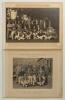 Grange C.C.C (Edinburgh) v Oxford University Authentics 1906-7 & 1907. Two original mono photographs, one of the combined teams, dated &lsquo;1906-7&rsquo;, the other of the Grange team, dated &lsquo;July 12th and 13th 1907&rsquo;, the players seated and standing in rows wearing