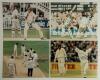 Pakistan tours to England 1987, 1992 and 1996. A selection of original press photographs and other ephemera from the tours, some signed. From the 1987 tour two mono press photographs, one featuring Imran Khan bowling for Pakistan, one of Chris Broad batti - 2