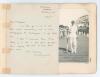 M.C.C. tour to West Indies 1934/35. A nice collection of mono candid photographs taken during the tour matches played against British Guiana at Bourda, Georgetown, 5th- 7th and 10th- 12th February 1935. Each photograph depicts a player from the match on t - 2