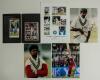 India 1990s onwards. Thirty mainly colour press photographs with the odd magazine cutting, promotional card etc. of India players in Test and one-day international action. Six are signed by the featured player, Virat Kohli, Rahul Dravid, Venkatesh Prasad,