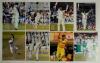 India 1990s onwards. Thirty mainly colour press photographs with the odd magazine cutting, promotional card etc. of India players in Test and one-day international action. Six are signed by the featured player, Virat Kohli, Rahul Dravid, Venkatesh Prasad, - 2