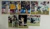 India 1990s onwards. Thirty mainly colour press photographs with the odd magazine cutting, promotional card etc. of India players in Test and one-day international action. Six are signed by the featured player, Virat Kohli, Rahul Dravid, Venkatesh Prasad, - 4