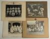 Team photographs 1920s/1930s. A selection of fifteen large original official mono photographs, mainly of schools, old boys and regimental teams covering cricket, rugby, hockey and athletics. Some untitled and/ or undated. Cricket teams include Horsham C.C