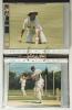 England tour to South Africa 1995/96. Black binder comprising one hundred original colour press photographs covering Test, one day international and tour match action, net practice, interviews etc. Seven are signed by the featured player(s). Signatures ar - 5