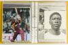West Indies 1980s-1990s. Yellow binder containing fifty original press photographs, the majority colour, some mono, of West Indies players in match action, at practice, interviews, player portraits etc. Five are signed by the featured player, Shiv Chander - 6