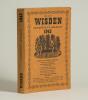 Wisden Cricketers&rsquo; Almanack 1945. 82nd edition. Original limp cloth covers. Only 6500 paper copies printed in this war year. Slightly cocked spine to the right, some very slight discolouration to covers otherwise in good condition. Rare war-time edition