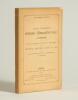 Wisden Cricketers&rsquo; Almanack 1881. 18th edition. Original paper wrappers. Small chip/loss to top left hand corner of the front wrapper otherwise in very good/excellent condition