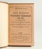 Wisden Cricketers&rsquo; Almanack 1885. 22nd edition. Bound in brown boards, with original paper wrappers, gilt titles to front board and spine. Very good condition