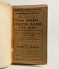 Wisden Cricketers&rsquo; Almanack 1895. 32nd edition. Original paper wrappers, bound in brown boards, similar to original Wisden hardback edition bindings, with gilt titles to front board and spine. Dulling to gilt titles on the spine paper, the top borders of 