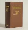 Wisden Cricketers&rsquo; Almanack 1938. Willows hardback reprint (2012) in dark brown boards with gilt lettering. Limited edition 58/500. Very good condition