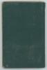 &lsquo;The English Cricketers&rsquo; Trip to Canada and the United States in 1859&rsquo;. Frederick Lillywhite. First edition, London 1860. Original green cloth boards with title in gilt to front. viii, 68pp plus fold out map and advertisements. Illustrated. Padwick 4893. - 5
