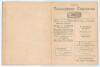 &lsquo;The Tournament Chronicle&rsquo; 1884-1885 [South Africa]. Printed and published by Charles Cox of the Port Elizabeth Advertiser Office. Individual issues one to nine, all published, covering the period Monday 23rd December 1884 to Friday 2nd January 1885 with 