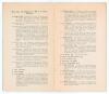 &lsquo;Worcestershire County Cricket Club Bazaar... Descriptive Catalogue of the Unique Collection of Cricket Trophies, Historic Bats, Balls etc.&rsquo; 1903. Original 15pp catalogue in paper wrappers for the exhibition held at the Shirehall, Worcester, 7th- 9th May - 3