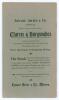 &lsquo;Worcestershire County Cricket Club Bazaar... Descriptive Catalogue of the Unique Collection of Cricket Trophies, Historic Bats, Balls etc.&rsquo; 1903. Original 15pp catalogue in paper wrappers for the exhibition held at the Shirehall, Worcester, 7th- 9th May - 4