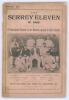 &lsquo;The Surrey Eleven in 1895. A Descriptive Record of the Matches Played in that Season&rsquo;. James L. McCance. Merritt & Hatcher, London 1896. 60pp. &lsquo;For Review&rsquo; label to first page. Padwick 2687. Original front pictorial paper wrapper, lacking rear wrapper. L