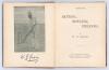 &lsquo;Batting, Bowling, Fielding&rsquo;. W.G. Grace. J.W. Arrowsmith, Bristol 1892. Original full red calf covers with gilt title to front, gilt to page edges. 3-95pp. Reprinted from Grace&rsquo;s book of 1891. Dedication in ink to second front endpaper to &lsquo;Thomas Padwick - 2