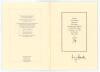 &lsquo;Roy Webber. Statistician&rsquo;. Irving Rosenwater. Printed for private circulation, Newnham 2001. Limited edition number 34 of one hundred numbered copies produced, of which ninety were for sale, signed by the author. Excellent condition. - 2