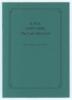 &lsquo;E.W.S. (1907-2000). The Last Interview&rsquo;. David Rayvern Allen 2000. Limited edition of ninety three copies, this being number 55, signed by Rayvern Allen. Excellent condition.