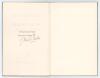 &lsquo;Bibliography of the Cricket Works of the late F.S. Ashley-Cooper&rsquo;. George Neville Weston. Privately printed. Kidderminster 1933. 19pp interleaved with blanks. Original pale blue cloth wrappers. Limited edition no. 81 of 100 copies produced, signed by the - 2