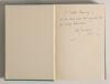 &lsquo;Cricket. D.R. Jardine. First edition London 1936. Original green cloth, gilt title to spine. Signed presentation copy &lsquo;To Walter Brearley [Lancashire & England 1902-1912] who has done more than anyone else for young cricketers. D.R. Jardine 1936&rsquo;. Padwic - 2