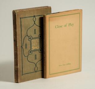 Norman Gale. Two hardback titles. &lsquo;Close of Play&rsquo;, Rugby 1936, with dustwrapper. Signed presentation copy with dedication in ink to half title page, &lsquo;Inscribed for Henry Ling by his old friend Norman Gale&rsquo;. Ownership signature to inside front cover of J. 