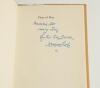Norman Gale. Two hardback titles. &lsquo;Close of Play&rsquo;, Rugby 1936, with dustwrapper. Signed presentation copy with dedication in ink to half title page, &lsquo;Inscribed for Henry Ling by his old friend Norman Gale&rsquo;. Ownership signature to inside front cover of J. - 2