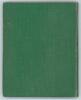 &lsquo;Cricket Poems&rsquo;. George Francis Wilson. London 1905. Original decorative cloth covers. Padwick 6544. Bookplate of Harry Alfred [Hal] Cohen to inside front cover. Some staining and rubbing to boards, slight age toning to page edges, otherwise in good/ very - 4
