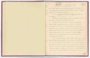 &lsquo;Foreword to &ldquo;G.L. Jessop&rdquo; by Commander C.B. Fry&rsquo;. Original four page typescript of a foreword for a book, with annotations and corrections in Fry&rsquo;s own hand. Annotation in ink to final page states &lsquo;The pencil corrections throughout are by C.B. Fry himsel