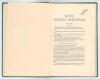&lsquo;Some Cricket Principles&rsquo;. H.S. Altham. Privately printed c.1920. 4pp bound in green cloth, gilt title to spine. Comprises notes and tips on batting, bowling and fielding. Signed in ink to the first page by Altham. This is thought to be the copy owned by 
