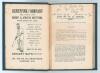&lsquo;Life, Scores and Mode of Dismissal of &ldquo;W.G.&rdquo; in first-class cricket, 1865 to 1896. With summary of results&rsquo;. Compiled by Rev. H.A. Tate. Cricket Press, London, second edition 1896. 148pp. Bound in modern blue cloth, gilt title to spine, original pictoria - 2