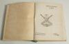 &lsquo;East v West. Cricket and Cricketers in India&rsquo;. W.D. Begg. Ajmer (India) 1929. [xiv], 312pp. Printed by K. Mittra at The Indian Press Ltd., Allahabad for the author. Large original attractive colour pictorial boards. Frontispiece dedication leaf and three - 2