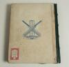 &lsquo;East v West. Cricket and Cricketers in India&rsquo;. W.D. Begg. Ajmer (India) 1929. [xiv], 312pp. Printed by K. Mittra at The Indian Press Ltd., Allahabad for the author. Large original attractive colour pictorial boards. Frontispiece dedication leaf and three - 7