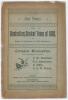 &lsquo;The Australian Cricket Team of 1893&rsquo;. Henry V.L. Stanton of &lsquo;The Sportsman&rsquo;. First edition, &lsquo;Sport & Play&rsquo;, Birmingham 1893. 18pp. Pre-tour booklet comprising biographies with portraits of Messrs. J.M. Blackham, H.C. Bannerman, G. Giffen and C.T.B. Turne