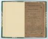 &lsquo;The Cricketer&rsquo;s Companion; containing the scores of the principal matches of cricket, played at Lord&rsquo;s and other grounds in the Season 1844&rsquo;. William Denison. Published by Sherwood and Co of London 1845 &lsquo;and sold by W. Clement Jun., R. Dark, Eton: Mary C