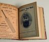 &lsquo;Cricket&rsquo;s Year Book&rsquo;. Cricket Office, London. 1897-1911. Complete full run of the twelve issues for years 1897 to 1911 bound together as one volume in maroon cloth and marbled board, gilt title to spine, red speckled page edges. All original decorative p - 2