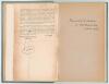 &lsquo;Scores and Analyses 1864-1881. A Collection&rsquo;. Compiled by J.B. Payne Published in 1904 by the author. Printed by John Hodgson, Harrogate. Contains the full scores of 60 matches not found in Wisden. Limited to only 100 copies. Green cloth boards with gilt - 3