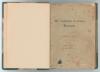 &lsquo;The Catalogue of Cricket Literature&rsquo;. Alfred D. Taylor. Merritt & Hatcher, London, first edition 1906. [v], 115pp interleaved. Rebound in modern green half leather and marbled boards, raised bands and gilt title to spine, original paper wrappers retained