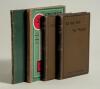 Cricket poetry and prose. Four hardbacks including two Arrowsmith of Bristol titles in brown cloth, &lsquo;At the Sign of The Wicket&rsquo;, Edmund B.V. Christian, Bristol 1894, and &lsquo;Cricket Stories: Wise and Otherwise&rsquo;, C.W. Alcock, Bristol 1901. Sold with &lsquo;The Cric
