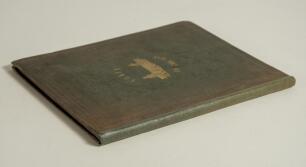 Felix on the Bat: Being a scientific inquiry into the use of the cricket bat: together with the history and use of the catapulta. Also, The Laws of Cricket as revised by the Marylebone Club&rsquo;. Nicholas Wanostrocht. First edition. London 1845. Forty pages p