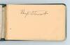 Tennis signatures 1930s- 1980s. A selection of nineteen signatures of tennis players to small cards or on pieces laid to card. Signatures include Bunny Austin, Don Budge, Pauline Betz Addie, Margaret Court, Sven Davidson, Ken Rosewall, Vic Seixas, Ted Sch - 8