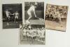 Tennis signatures 1930s- 1980s. A selection of nineteen signatures of tennis players to small cards or on pieces laid to card. Signatures include Bunny Austin, Don Budge, Pauline Betz Addie, Margaret Court, Sven Davidson, Ken Rosewall, Vic Seixas, Ted Sch - 12