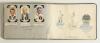 Football autograph album 1937-1939. Larger format album comprising over three hundred signatures in ink and pencil of footballers, some cricketers and the odd boxer and tennis player, the majority signed individually to laid down pieces, clipped cuttings, - 17