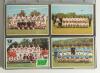 German and European football circa late 1980/early 1990&rsquo;s. A large maroon album containing a large collection of club and trade postcards of German and European players, many signed by the players featured. Club cards are for SV Werder Bremen, Eintracht F - 11