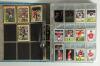 Nottingham Forest Football Club 1970/90&rsquo;s. A large light blue album containing a large collection of trade and collectors cards featuring Forest players from the period. Cards from Topps Chewing gum 1977, 1978, 1979, 1980, 1981, Daily Mirror &lsquo;Soccer 88&rsquo; s - 9