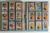 Nottingham Forest Football Club 1970/90&rsquo;s. A large light blue album containing a large collection of trade and collectors cards featuring Forest players from the period. Cards from Topps Chewing gum 1977, 1978, 1979, 1980, 1981, Daily Mirror &lsquo;Soccer 88&rsquo; s - 15