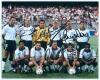 England World Cup 1990. Original colour photograph of the England team lined up for what appears to be the World Cup Semi-Final v West Germany played at Turin 4th July 1990. The photograph signed by all eleven England players who started the match. Signat - 3