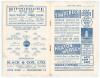 Manchester City v Birmingham City. Season 1936/37. League Division 1. Original official programme for the League match played at Maine Road on the 16th September 1936. Vol. 31 no. 5. The match was drawn 1-1. No annotations to pages. Rusting to staples, li - 4