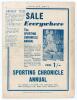 Manchester City v Southampton. Season 1938/39. League Division 2. Original official programme for the League match played at Maine Road on the 18th March 1939. Vol. 33 no. 32. Manchester City won 2-1. No annotations to pages. Rusting to staples, light fol - 6
