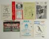 Manchester City friendlies 1971-1979. Seven official programmes for &lsquo;away&rsquo; friendlies including two rarer European fixtures. Matches are v Doncaster Rovers, Belle Vue Ground 9th August 1971, light fold, annotation to centre page, v Aberdeen, Pittodrie 1st - 4